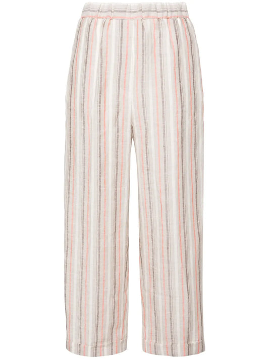 Striped Linen Trousers