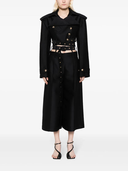 Belted Cropped Jacket