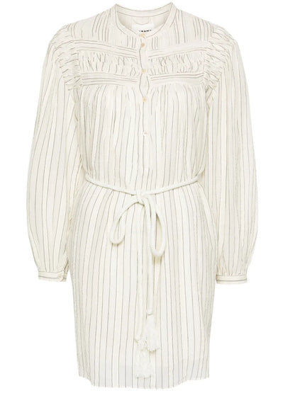 Leozi Striped Mini Dress