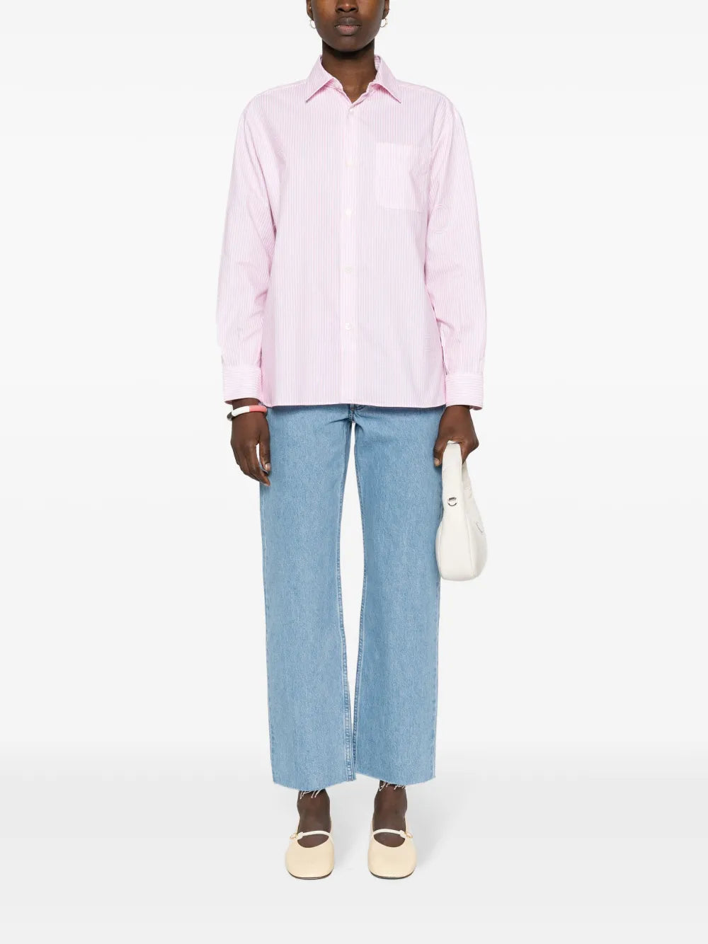 Sela Striped Cotton Shirt