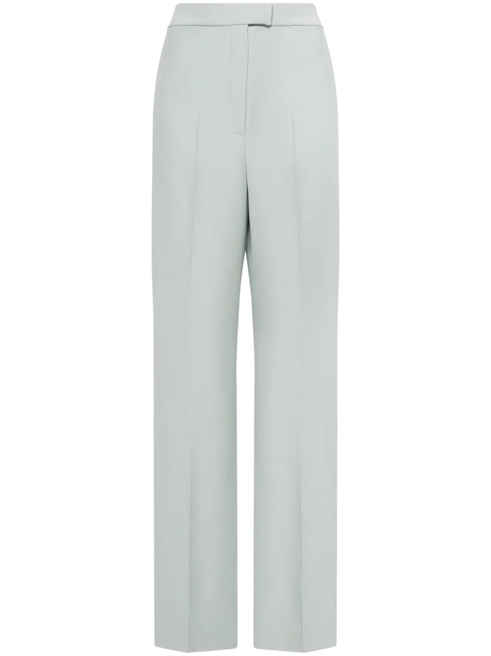 Pressed-Crease Straight Trousers
