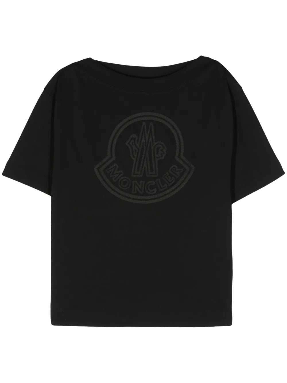 Logo-Patch Cotton T-Shirt
