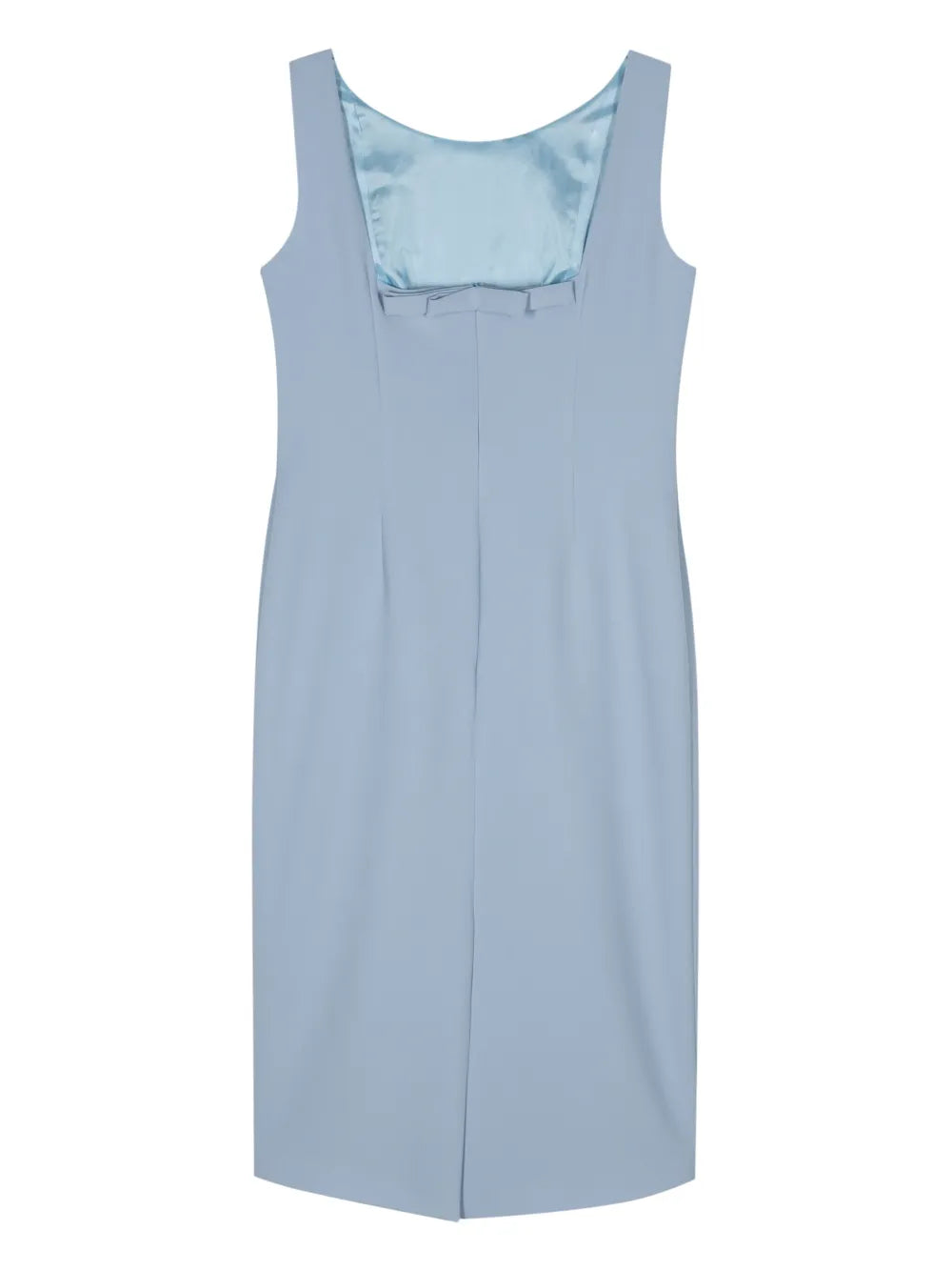 Bow-Detailed Midi Dress