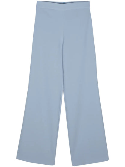 Zipped Straight Trousers
