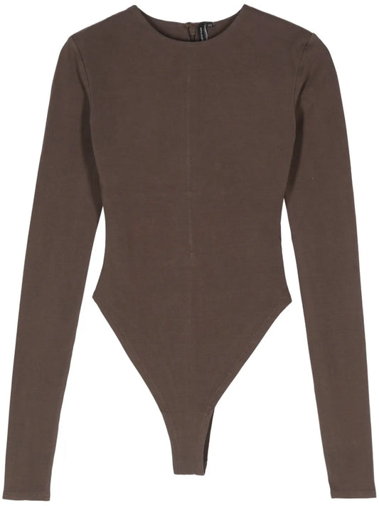 Round-Neck Jersey Bodysuit