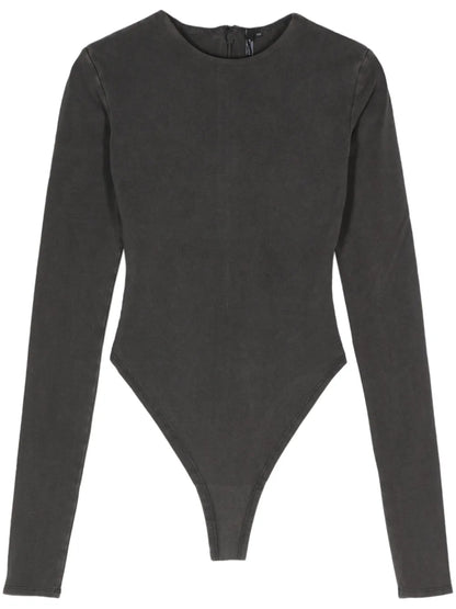 Round-Neck Jersey Bodysuit