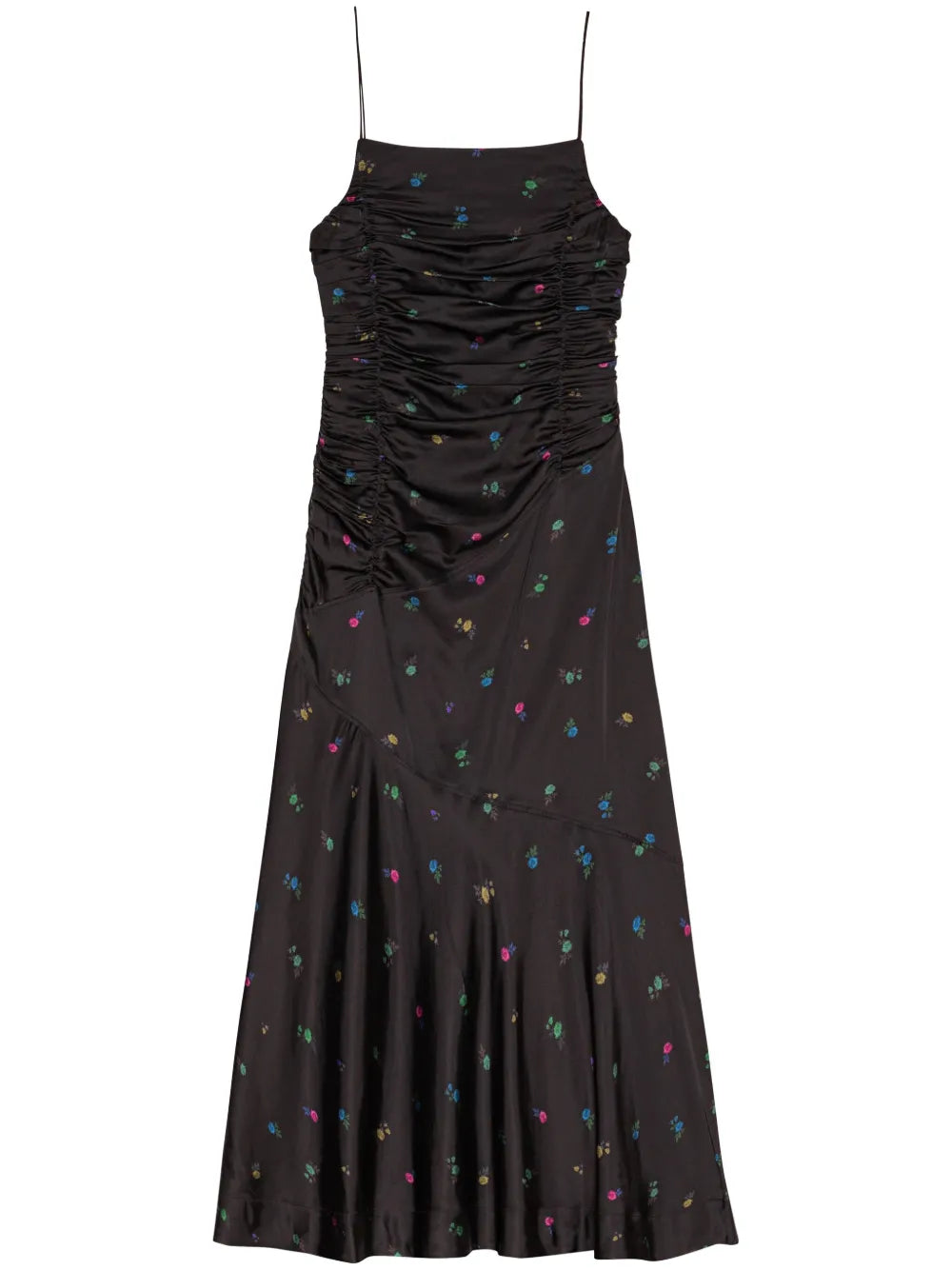 Ruched Slip Dress