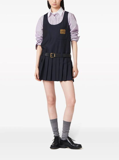 Batavia Pleated Minidress