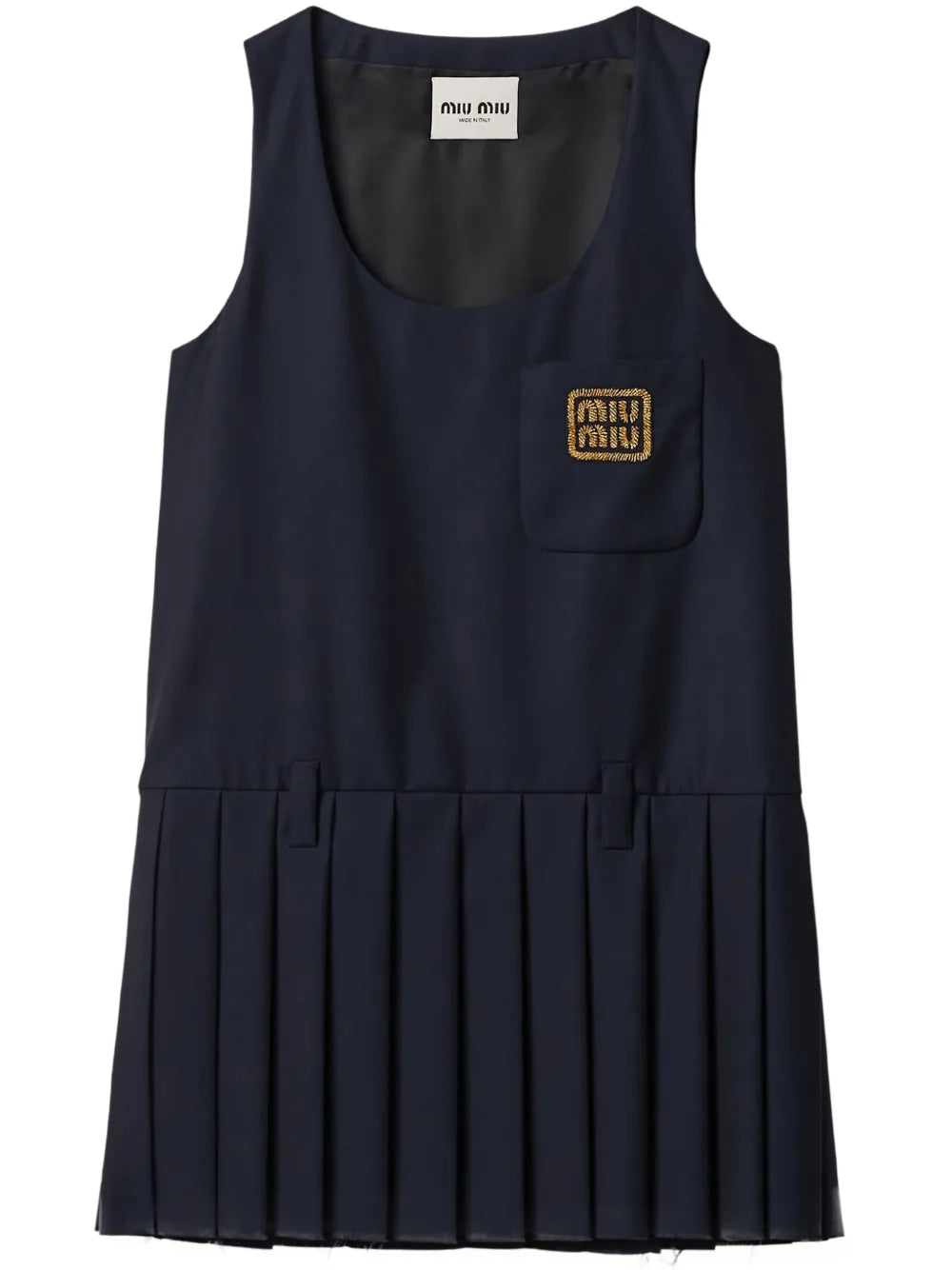 Batavia Pleated Minidress