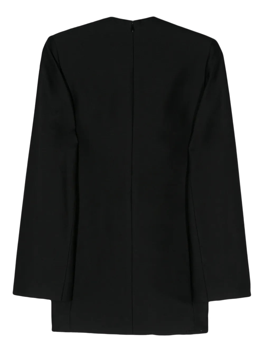 Knot-Detail Twill Blouse