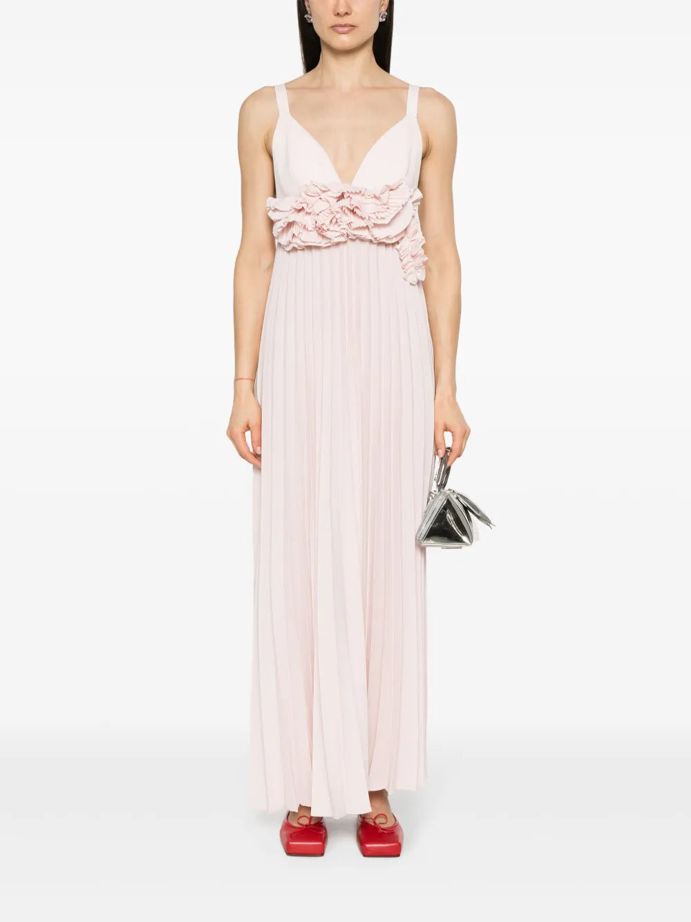 Palmer Pleated Maxi Dress