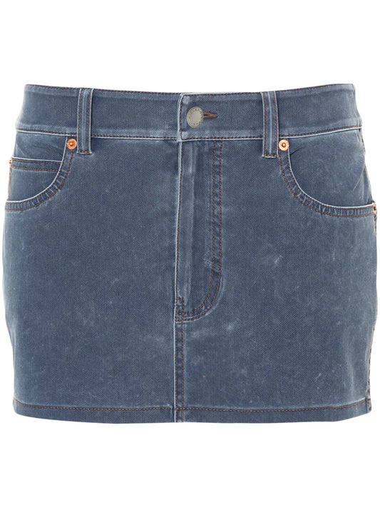 Denim Mini Skirt