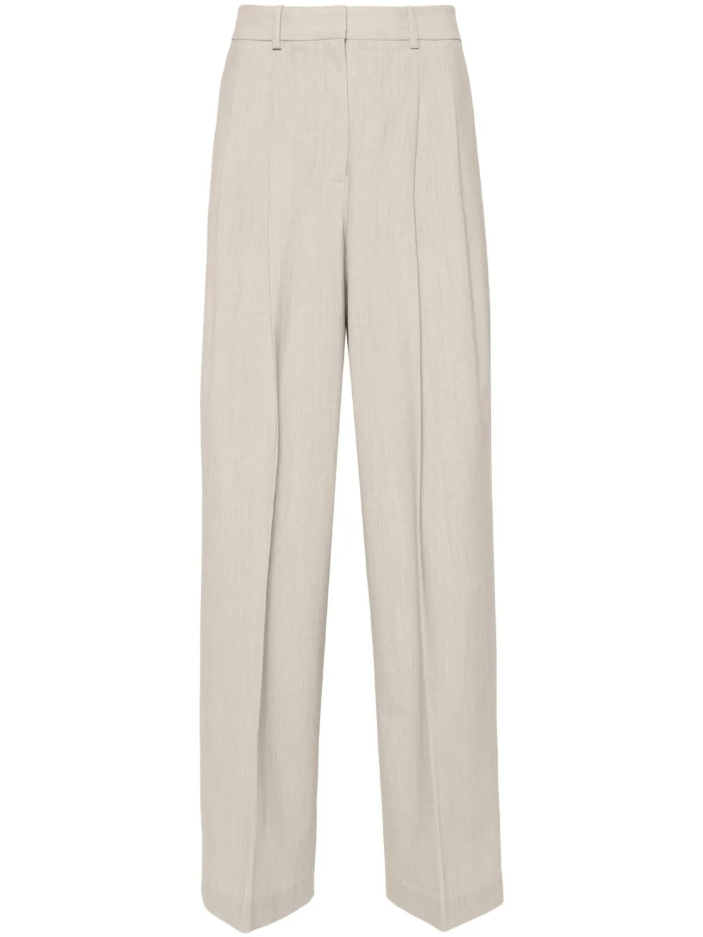 Pleated Wide Trousers