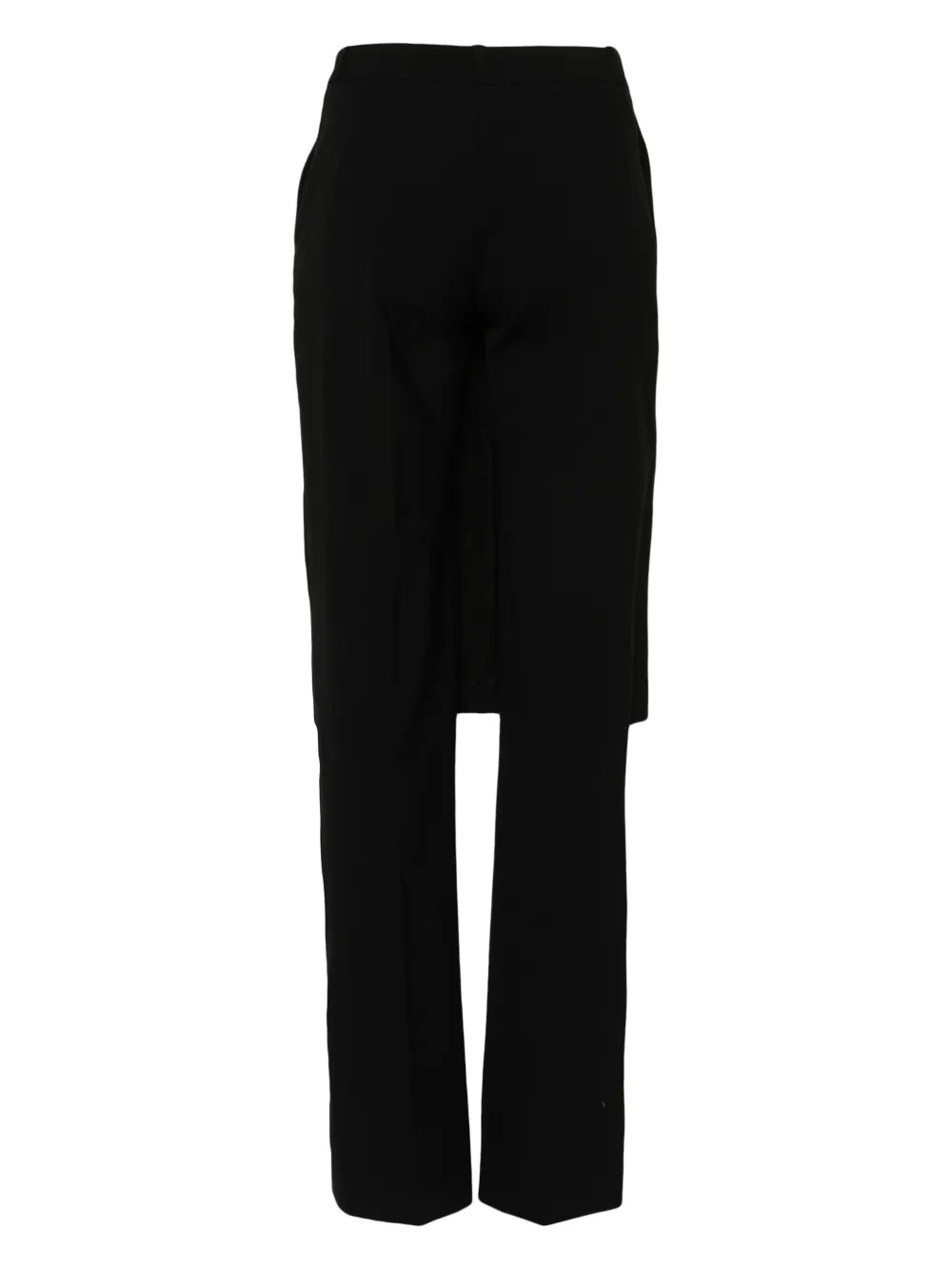 Low-Waist Wide-Leg Skirt Trousers