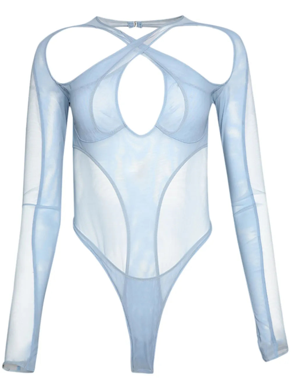 Layered Cut-Out Bodysuit