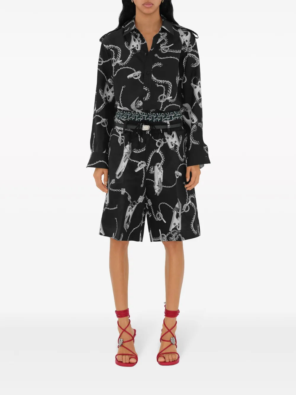 Knight Hardware Silk Shirt