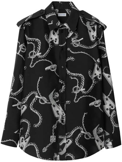 Knight Hardware Silk Shirt