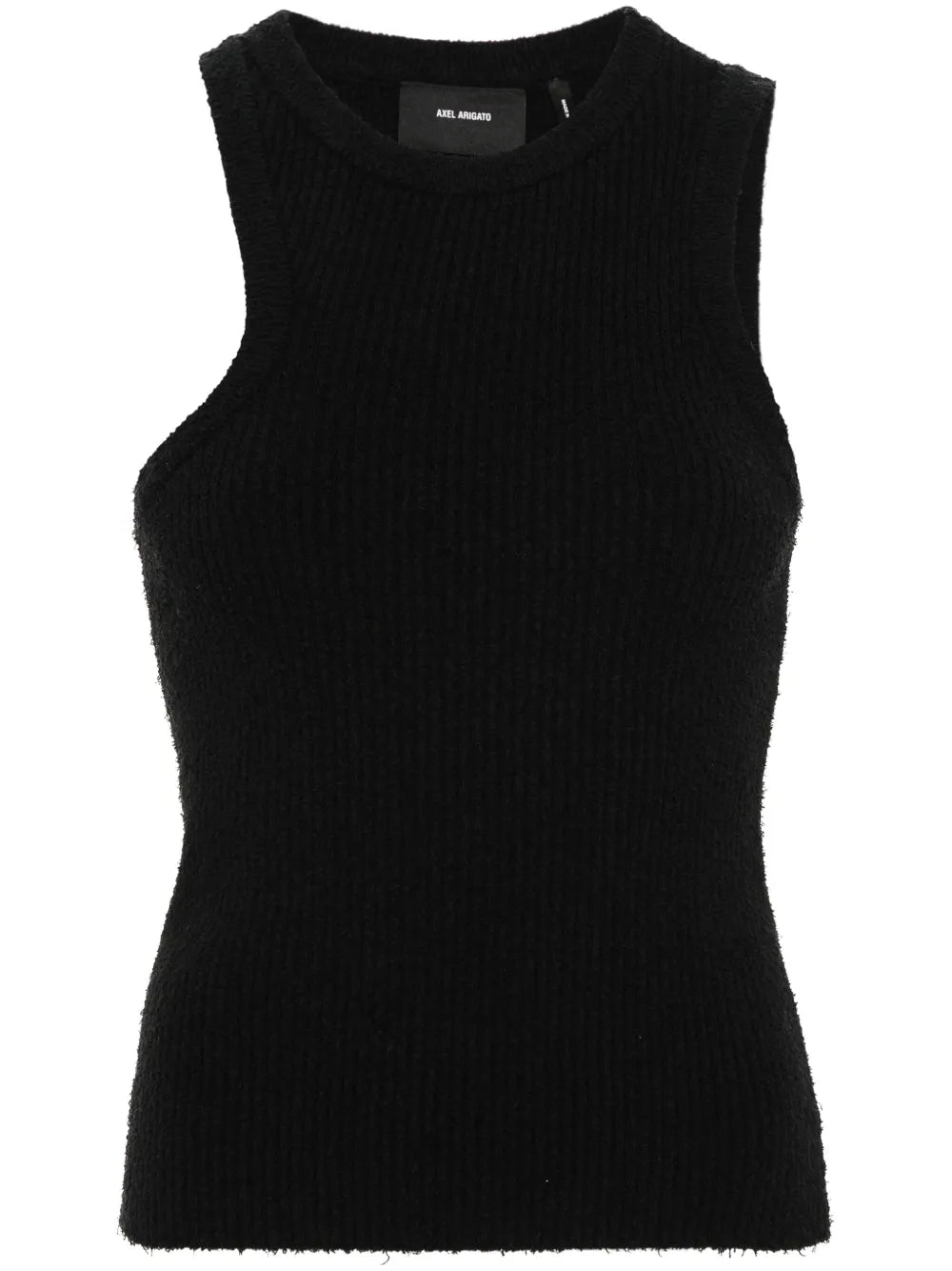 Ribbed-Knit Asymmetric Tank Top
