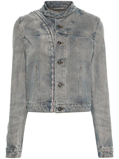Double-Opening Denim Jacket