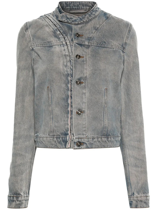 Double-Opening Denim Jacket