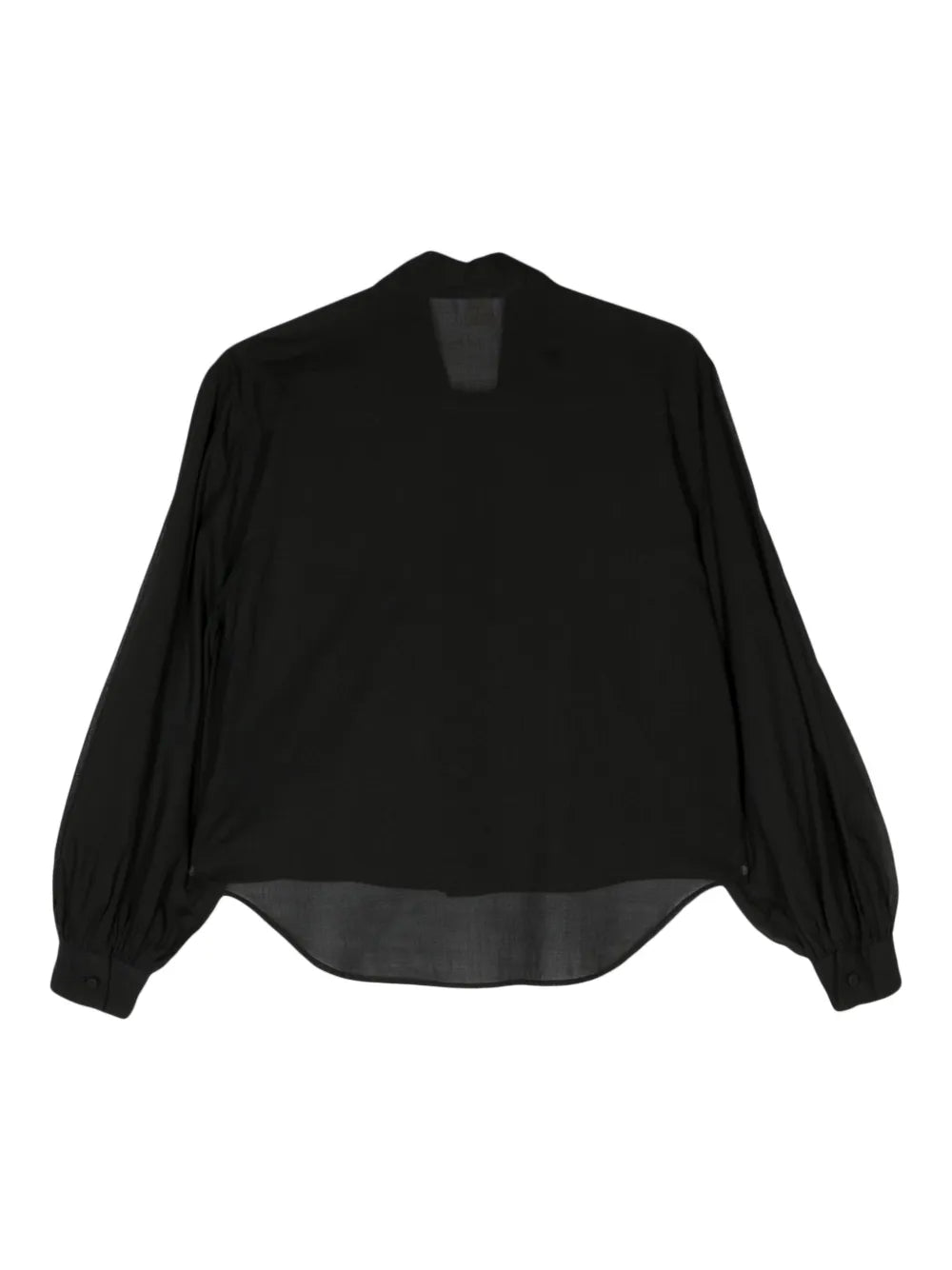 Semi-Sheer Cotton Shirt