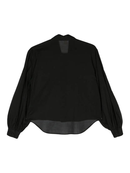 Semi-Sheer Cotton Shirt