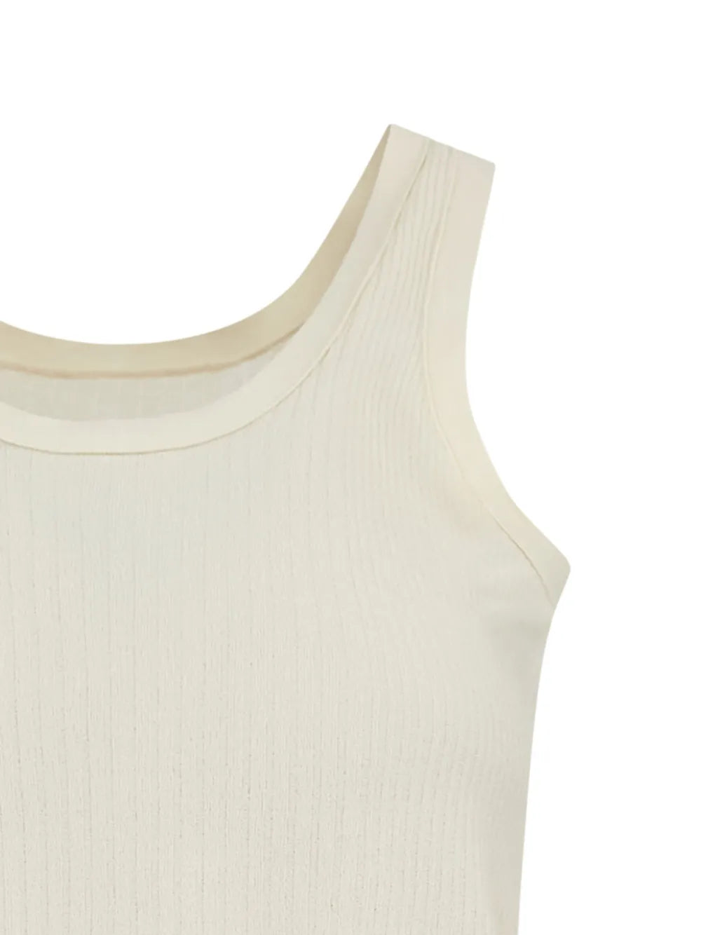 Ribbed-Knit Vest Top
