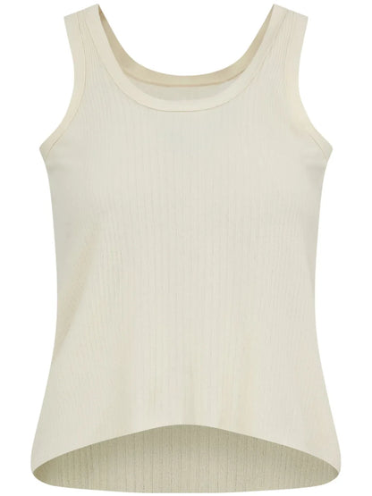 Ribbed-Knit Vest Top