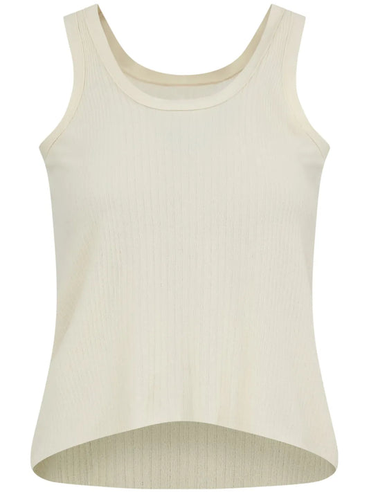 Ribbed-Knit Vest Top