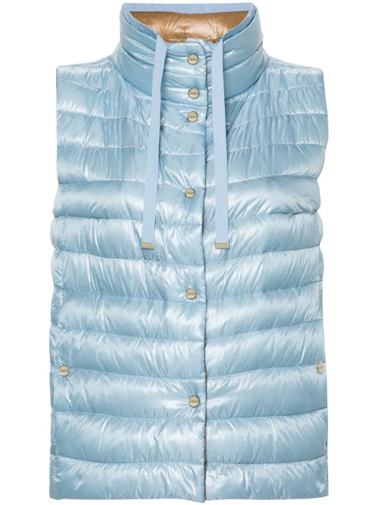 Reversible Funnel-Neck Down Gilet