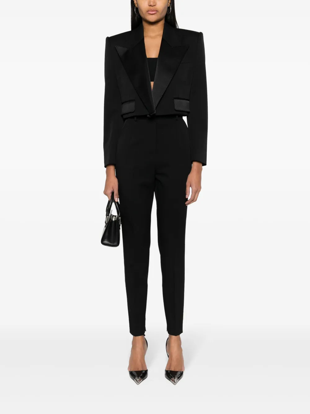 Tailored Cropped Blazer