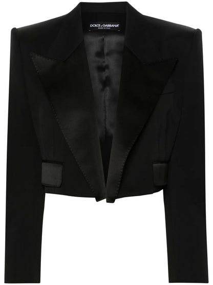 Tailored Cropped Blazer