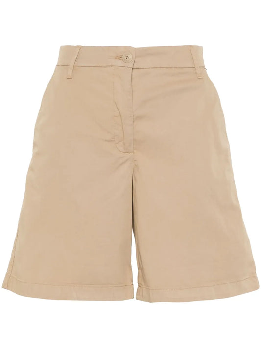 Logo-Embroidered Bermuda Shorts
