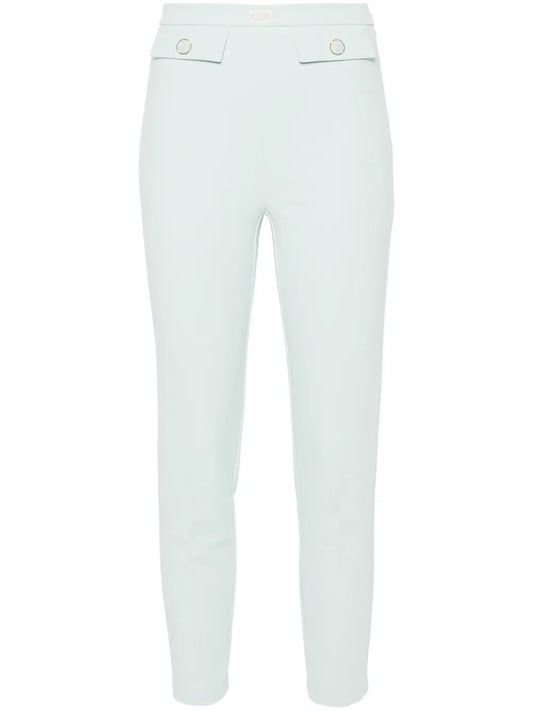 Logo-Plaque Slim-Fit Trousers