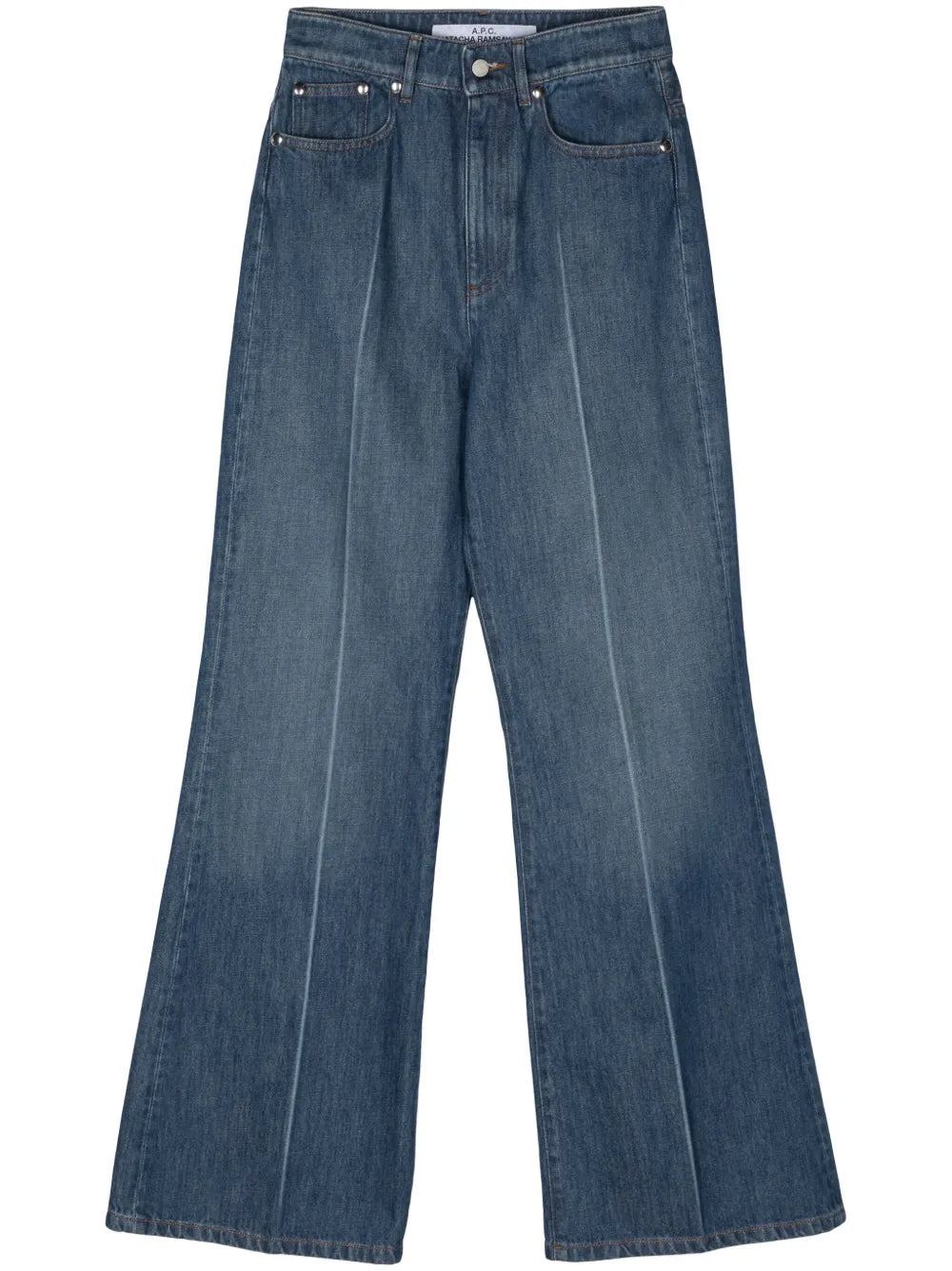 Clienteau High-Rise Wide-Leg Jeans