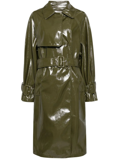 Winona Patent Trench Coat