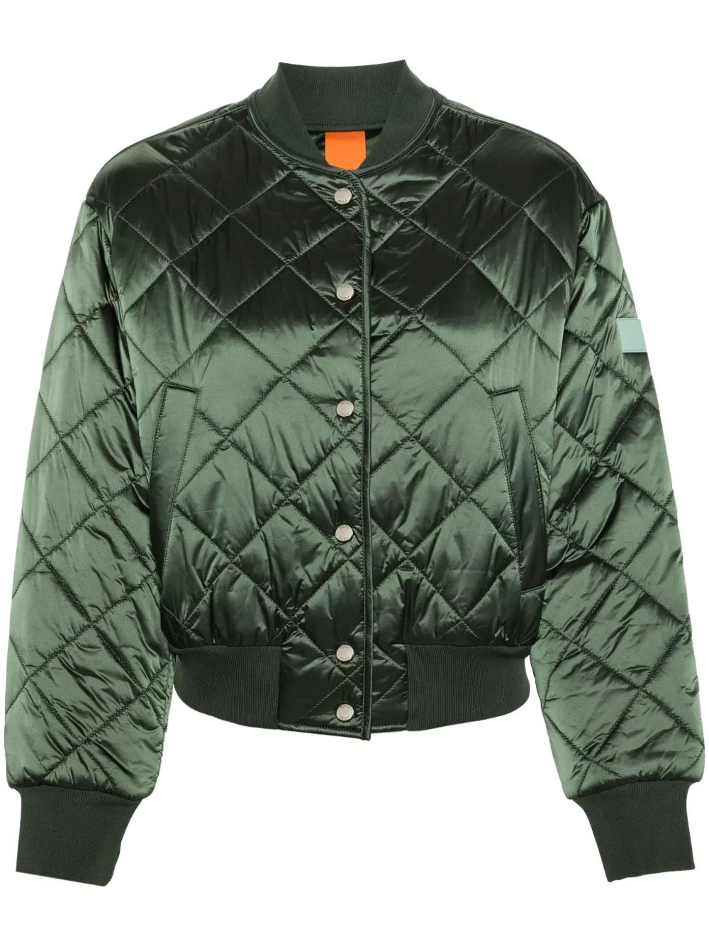 Quilted Bomber Jacket