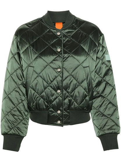 Quilted Bomber Jacket