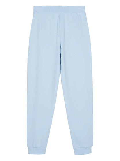 Logo-Tag Cotton Track Pants