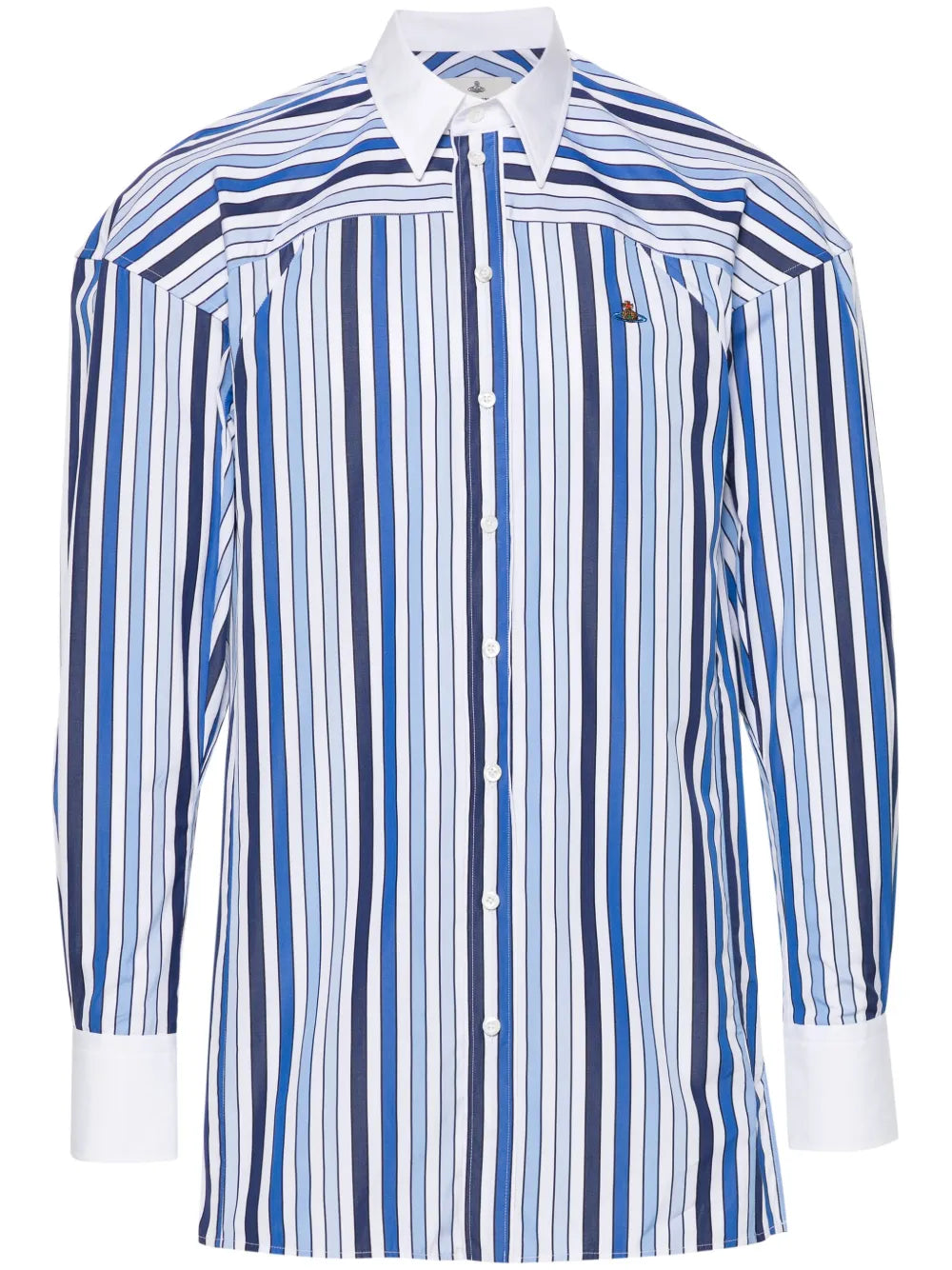 Football Striped Cotton Shirt