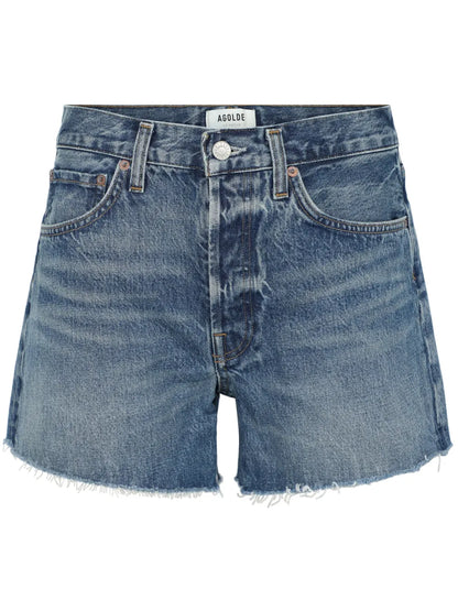 Parker Long Denim Shorts