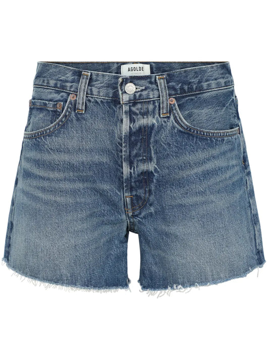 Parker Long Denim Shorts
