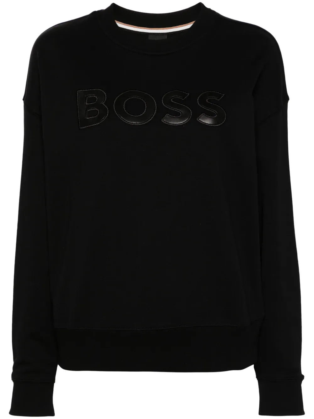 Logo-Patch Cotton Sweatshirt