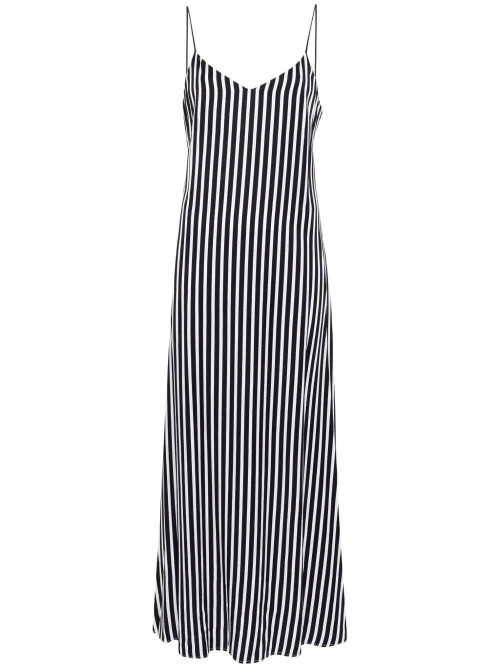 Sleeveless Striped Maxi Dress