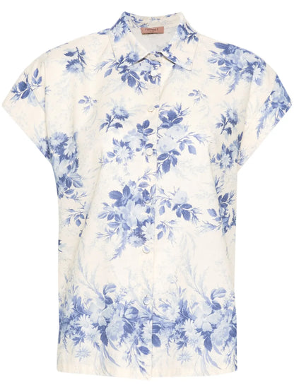 Floral-Print Shirt
