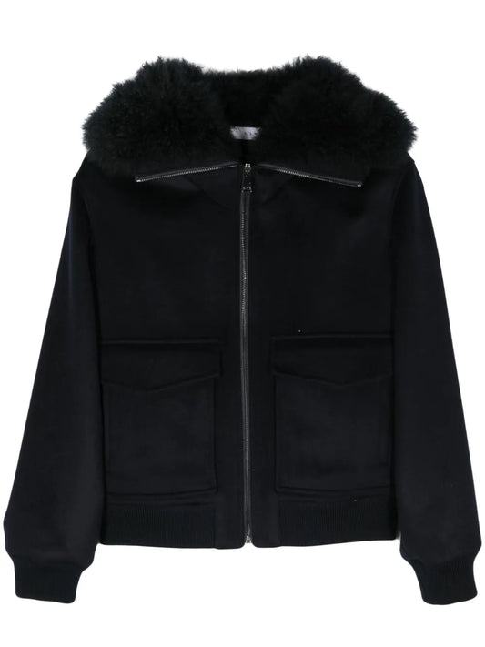 Cashmere Bomber Jacket