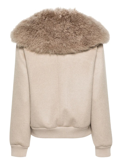 Cashmere Bomber Jacket