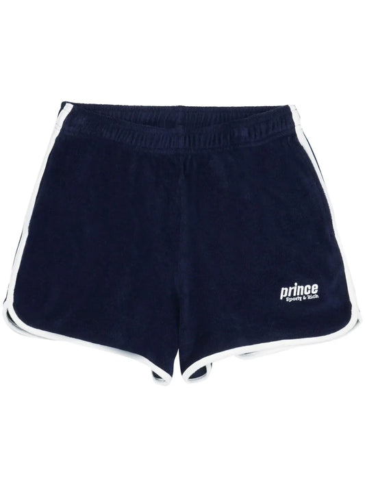 Logo-Embroidered Cotton Shorts