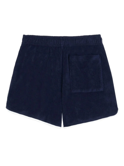 Logo-Embroidered Cotton Shorts