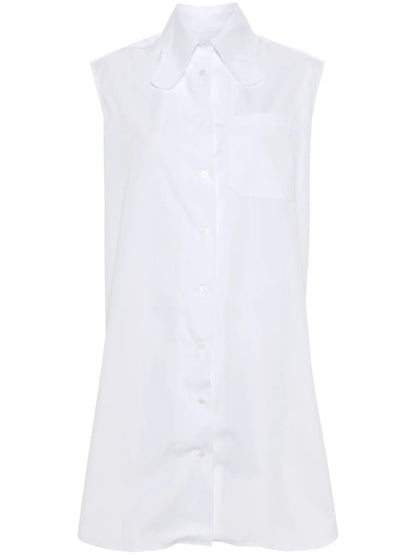 Sleeveless Cotton Top